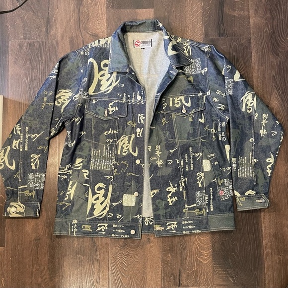 space 2020 by TSI Other - Denim Jacket Size Large Y2K Men’s Vintage. 1990s 2000s Hip Hop Jean Jacket